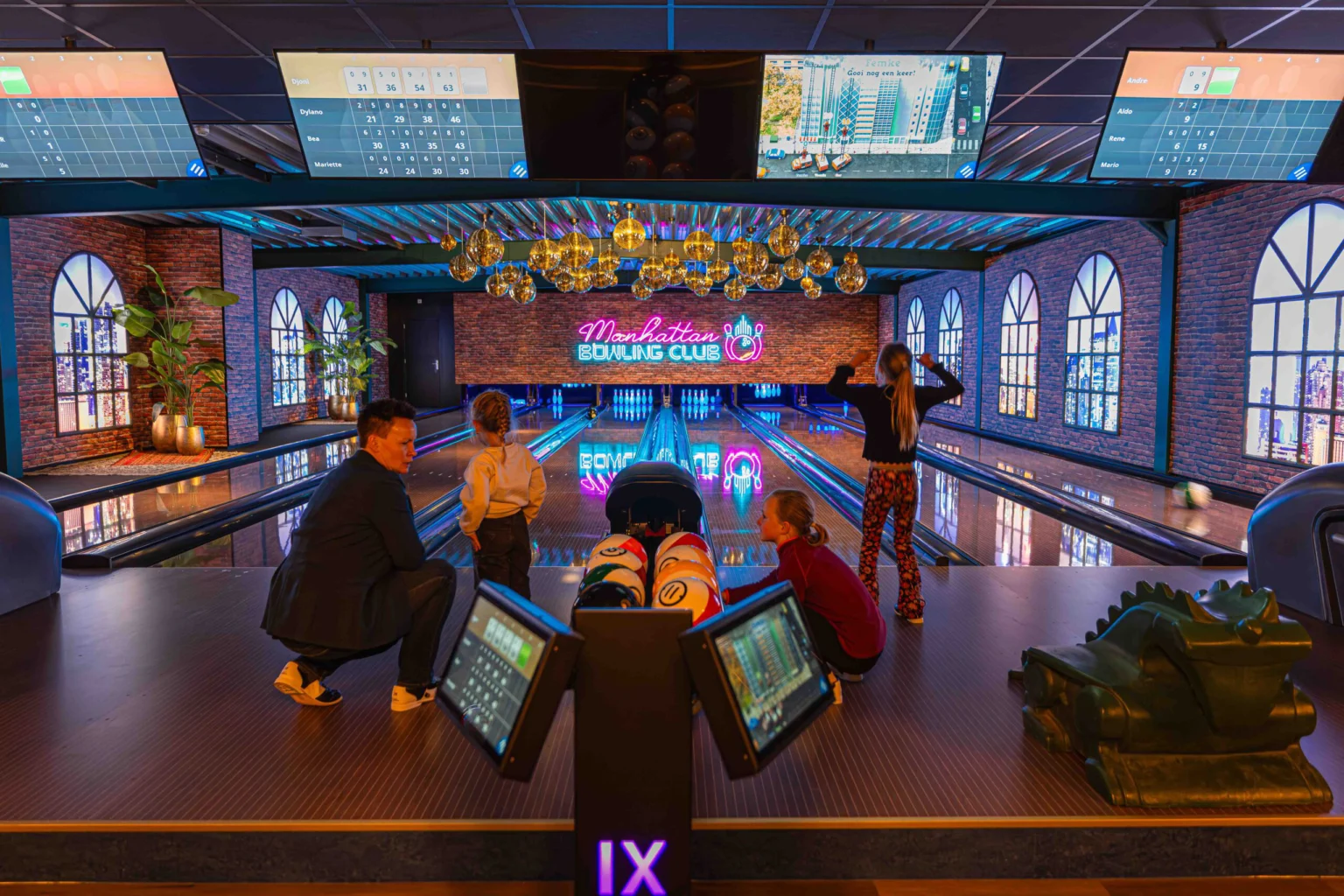 Bowlen in Manhattan
