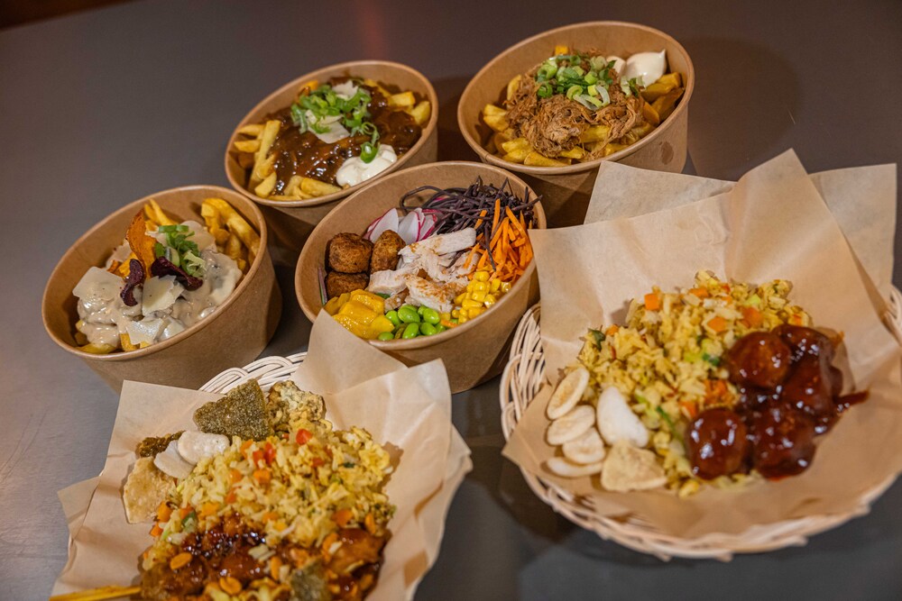 Essen in der Food Factory